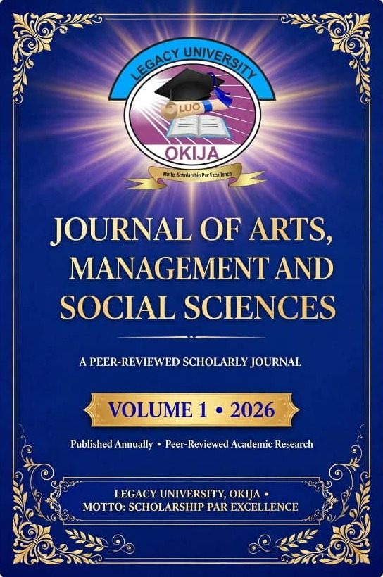 Cover of Volume 1, 2026
